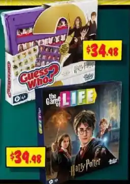 JB Hi-Fi Guess Who? Harry Potter offer