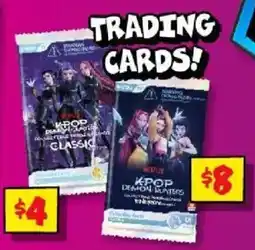 JB Hi-Fi Kpop Demon Hunters Trading Cards offer