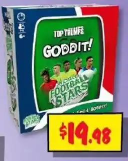 JB Hi-Fi Top Trumps Goddit! World Football Stars offer