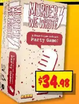 JB Hi-Fi Murder We Wrote Party Game offer