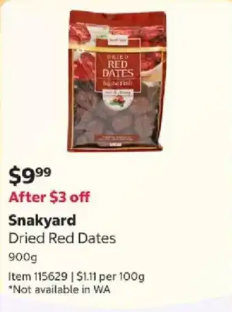 Snakyard Dried Red Dates