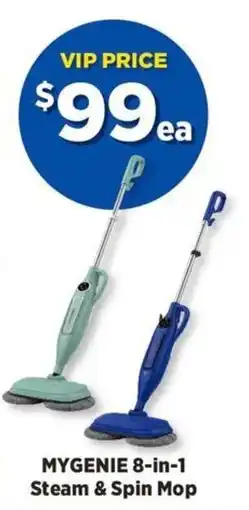 Spotlight Mygenie 8-in-1 Steam & Spin Mop offer