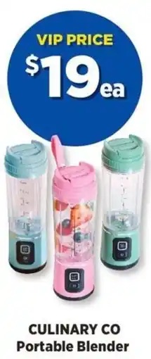 Spotlight Culinary Co Portable Blender offer