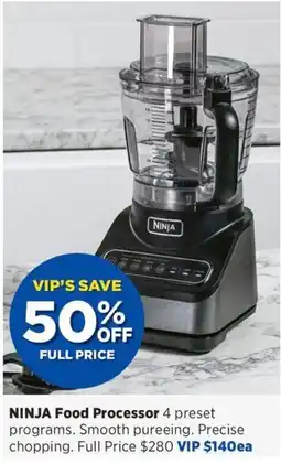 Spotlight NINJA Food Processor offer