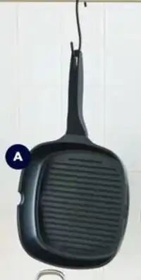 Premium Cast Aluminium 28cm Grill Pan