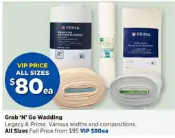 Spotlight Grab 'N' Go Wadding Legacy & Prima offer