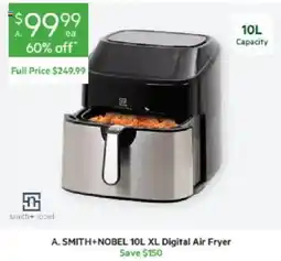 Harris Scarfe A. Smith+Nobel 10L XL Digital Air Fryer offer