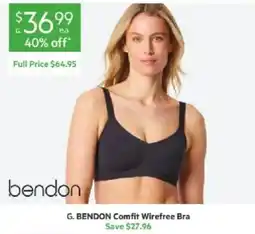 Harris Scarfe G. BENDON Comfit Wirefree Bra offer