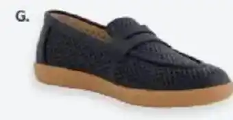 Chandler Leather Trim Punch Detail Loafer