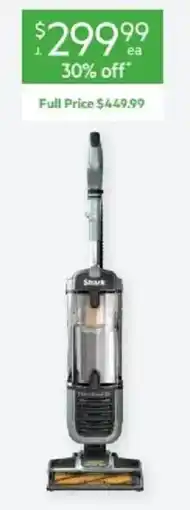 Harris Scarfe Shark vacuum offer