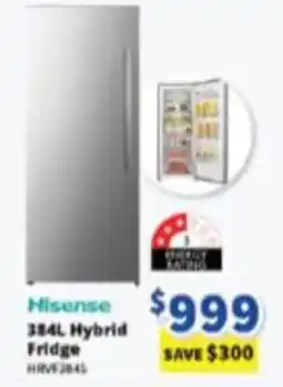 Bi-Rite Hisense 384L Hybrid Fridge offer
