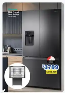 Bi-Rite Haier 634L French Door Fridge offer