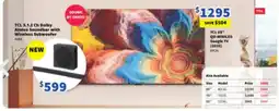 Bi-Rite TCL 3.1.2 Ch Dolby Atmos Soundbar with Wireless Subwoofer offer