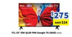 Bi-Rite TCL 32" S5K QLED FHD Google TV offer
