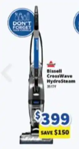 Bi-Rite Bissell CrossWave HydroSteam 3517F offer