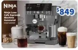 Bi-Rite Ninja Luxe Cafe Espresso Machine Gunmetal offer