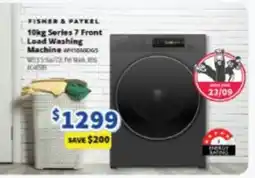 Bi-Rite Fisher & Paykel 10kg Series 7 Front Load Washing Machine offer