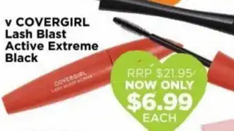 Covergirl Lash Blast Active Extreme Black