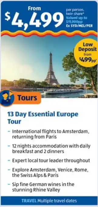 13 Day Essential Europe Tour