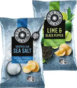 IGA Red Rock Deli Chips 150‑165g Selected Varieties offer