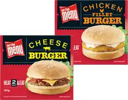 IGA On The Menu Burger 161‑165g Selected Varieties offer