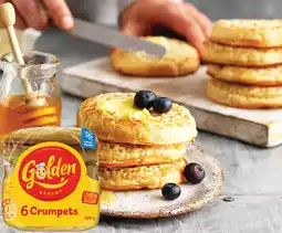 IGA Golden Crumpet Rounds Selected Varieties offer