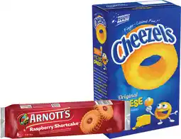 IGA Arnott’s Cream Biscuits 200‑250g or Cheezels Box 125g Selected Varieties offer
