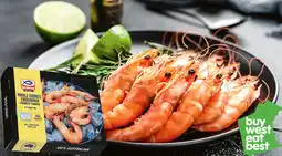 IGA Sea Harvest Cooked Medium Endeavour Exmouth Prawns offer