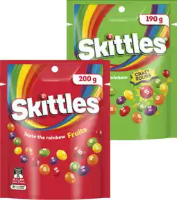 IGA Skittles Share‑200g Selected Varieties offer