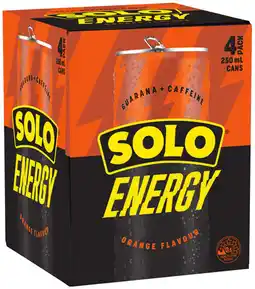 IGA Solo Energy Drink Selected Varieties offer