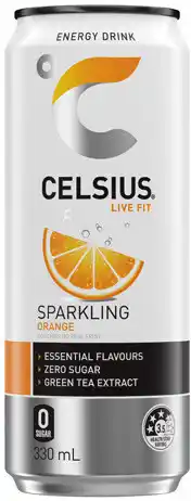 IGA Celsius Sparkling Energy Drink Selected Varieties offer