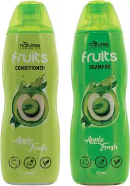 IGA Natures Organics Fruits Shampoo or Conditioner 500mL Selected Varieties offer