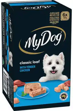 IGA My Dog Wet Dog Food Selected Varieties offer