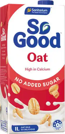 IGA Sanitarium So Good Oat Milk Selected Varieties offer