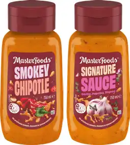 IGA MasterFoods No Rules Sauce Selected Varieties offer
