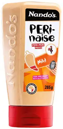 IGA Nando’s Perinaise Peri‑Peri Mayo Selected Varieties offer