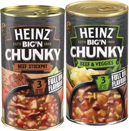 IGA Heinz Big’N Chunky Soup 520‑535g Selected Varieties offer