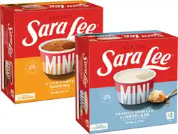 IGA Sara Lee Mini Cups Selected Varieties offer