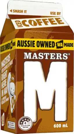 IGA Masters Flavoured Milk Selected Varieties offer
