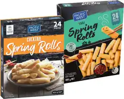 IGA Pacific West Spring Rolls Selected Varieties offer