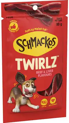 IGA Schmackos Twirlz Dog Treats Selected Varieties offer