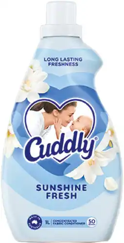 IGA Cuddly Concentrate Fabric Conditioner‑1 Litre Selected Varieties offer