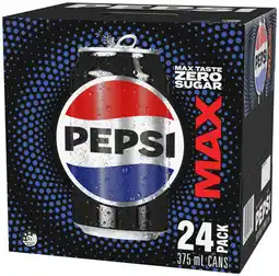 IGA Pepsi Max Cans offer