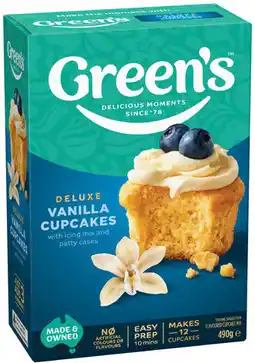 IGA Green’s Baking Mix Selected Varieties offer