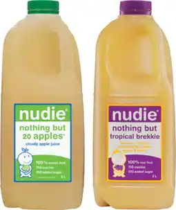 IGA Nudie Juice Selected Varieties offer