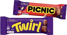 IGA Cadbury Medium Bar 30‑50g Selected Varieties offer