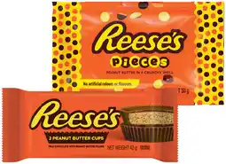 IGA Reeses Peanut Butter Cups 42g or Peanut Butter Pieces 50g offer