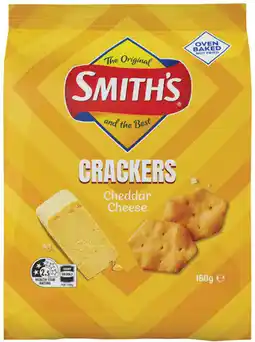 IGA Smith’s Crackers Selected Varieties offer