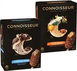 IGA Connoisseur Gourmet Ice Cream 4‑6 Pack Selected Varieties offer