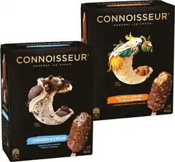 IGA Connoisseur Gourmet Ice Cream 4 Pack or Mini 6 Pack Selected Varieties offer